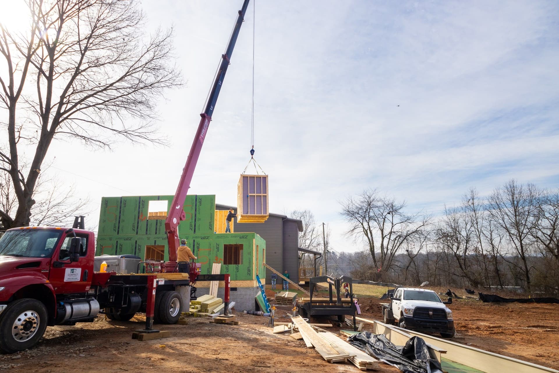 Step 3: On-site assembly